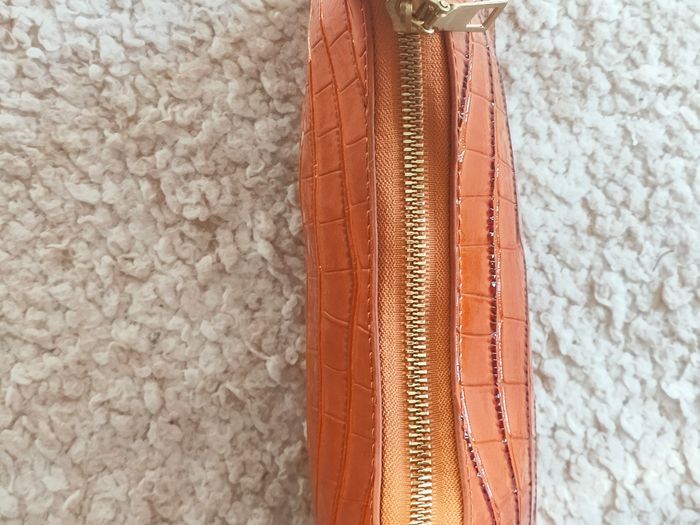 Petit sac à mains vernis croco - photo numéro 3