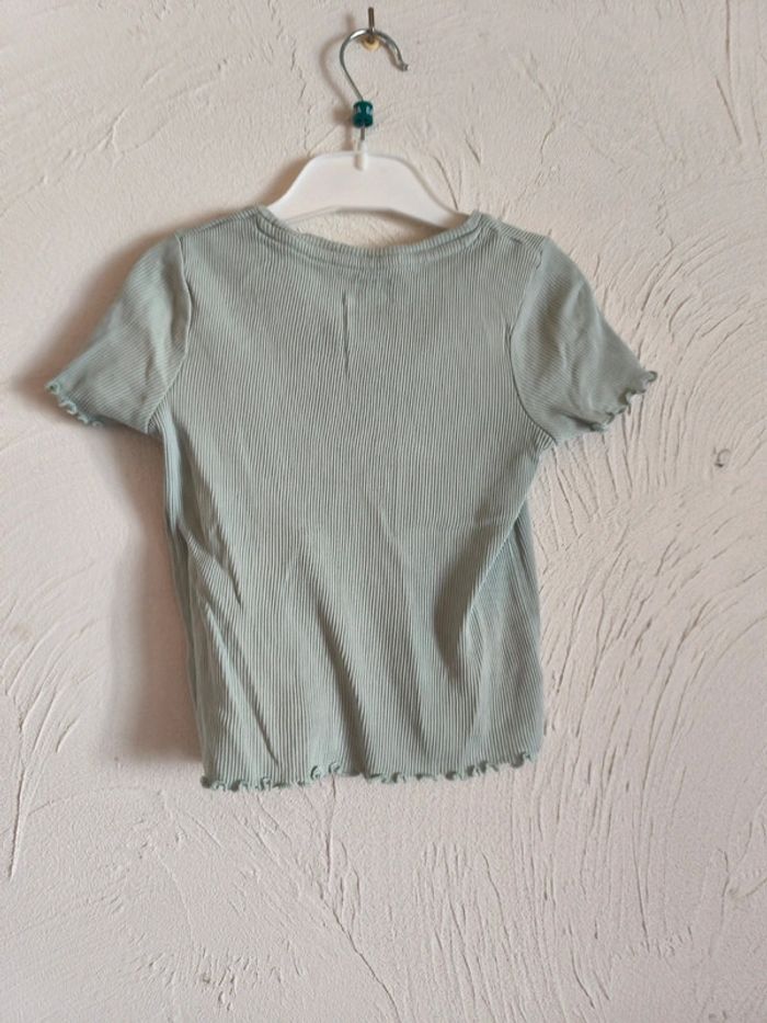 T-shirt manches courtes vert - photo numéro 3