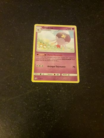 Grodrive carte Pokémon neuve
