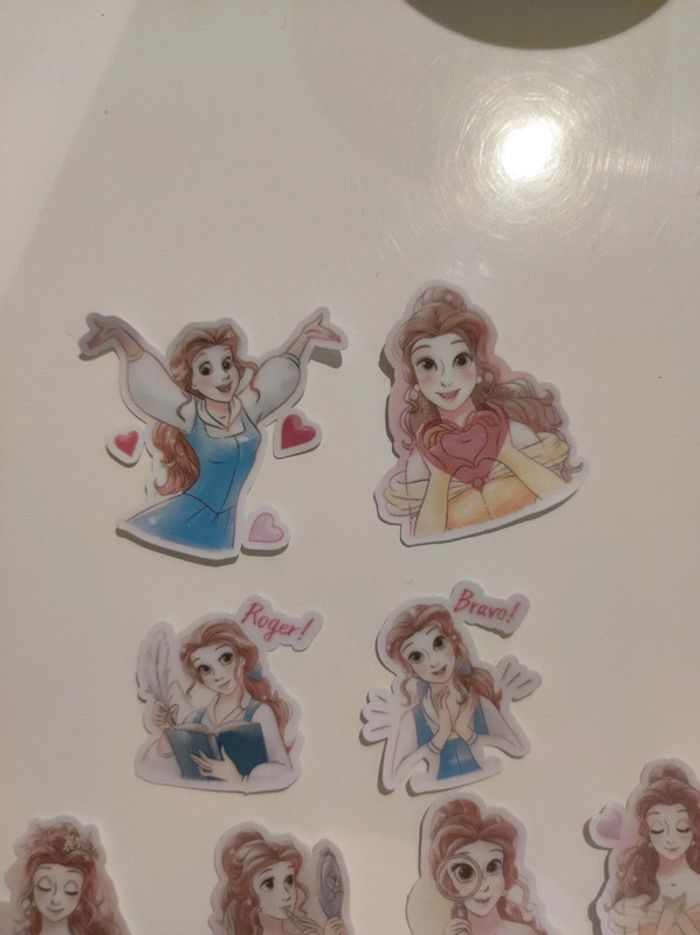 20 stickers la belle et la bête Disney - photo numéro 4