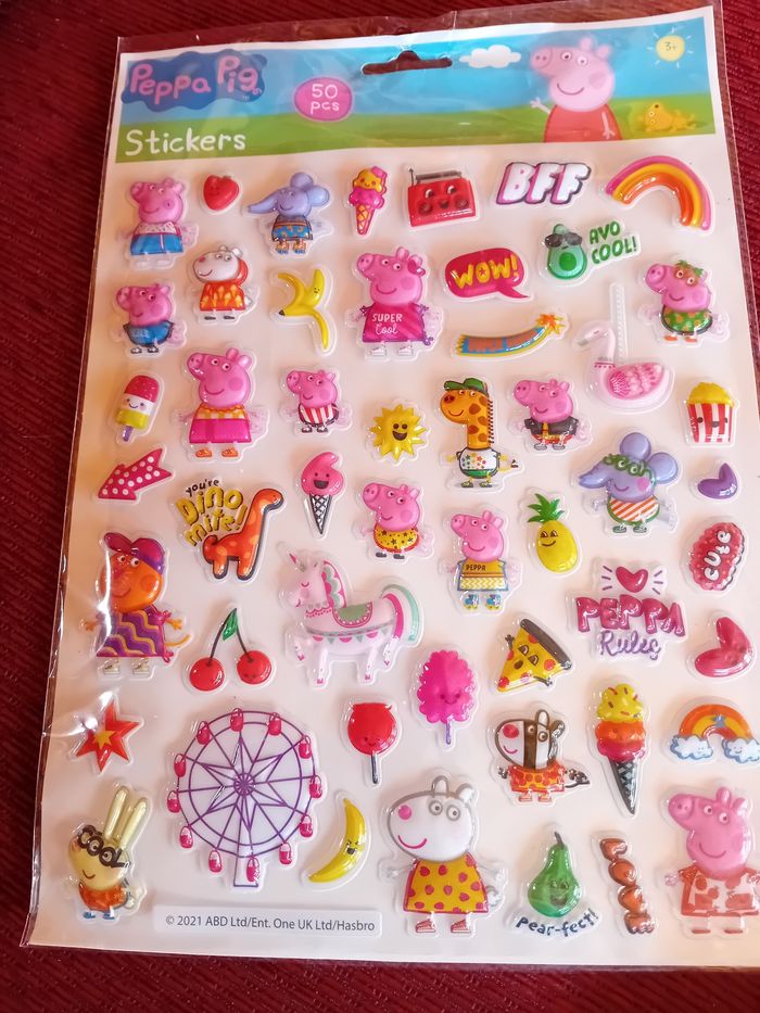 Planche stockées peppa pig - photo numéro 6