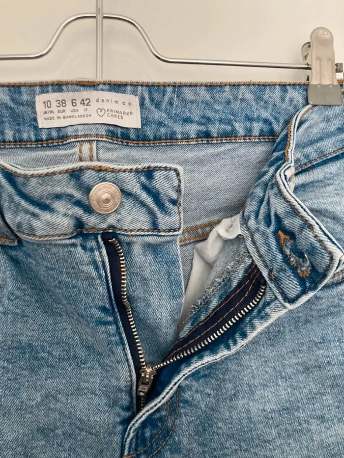 Jean droit bleu clair primark taille 38 - photo numéro 4
