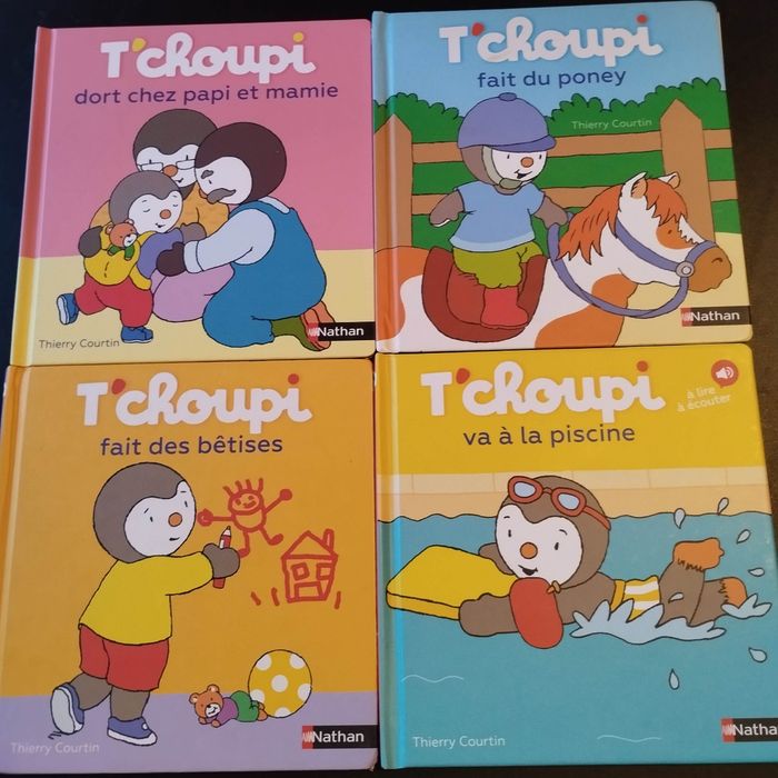 Lot livres enfant Nathan T'choupi - photo numéro 3