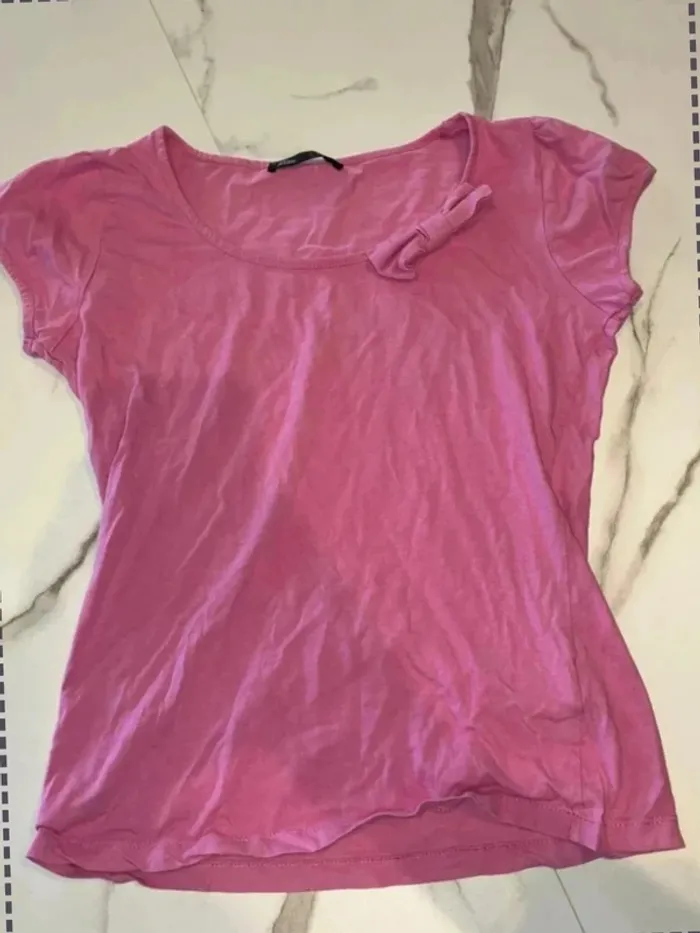 T-shirt rose - Mim - taille L