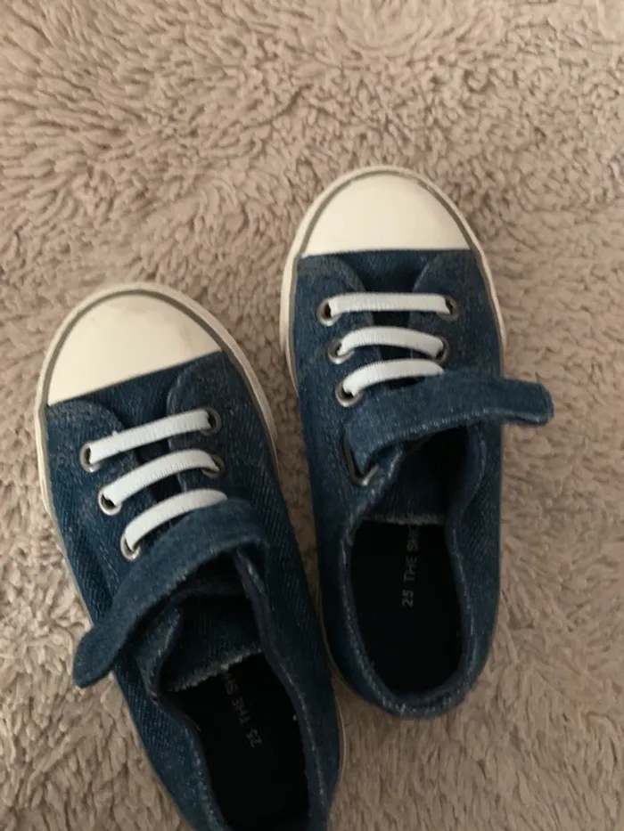 Baskets bleu marine c&a t25 - photo numéro 2