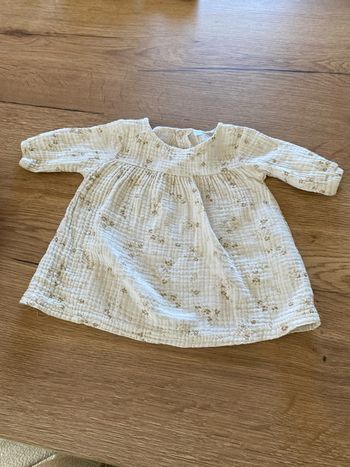 Robe gaze de coton taille 50 cm