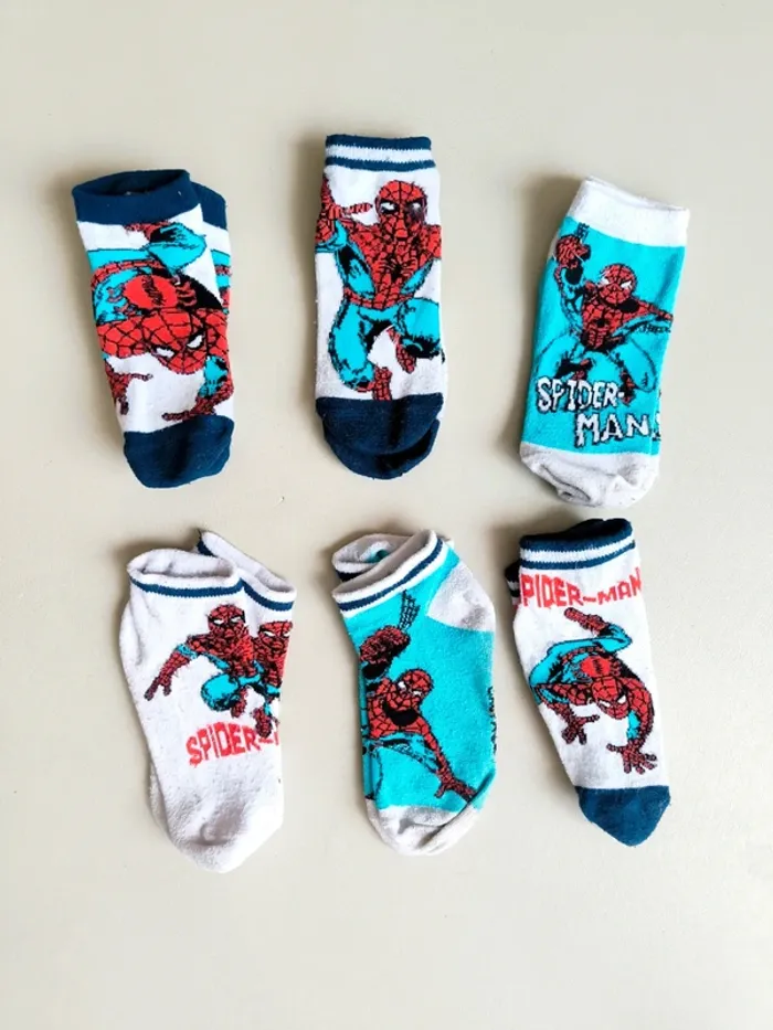 Chaussette spiderman