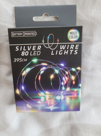 Guirlande multicolore 80LED