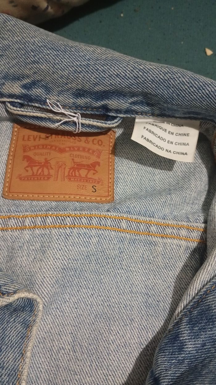 Veste en jeans levis - photo numéro 3