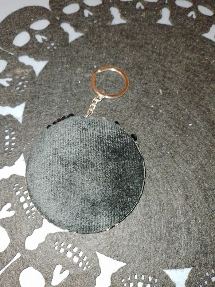 Porte clé Emoji à sequin réversible - photo numéro 3