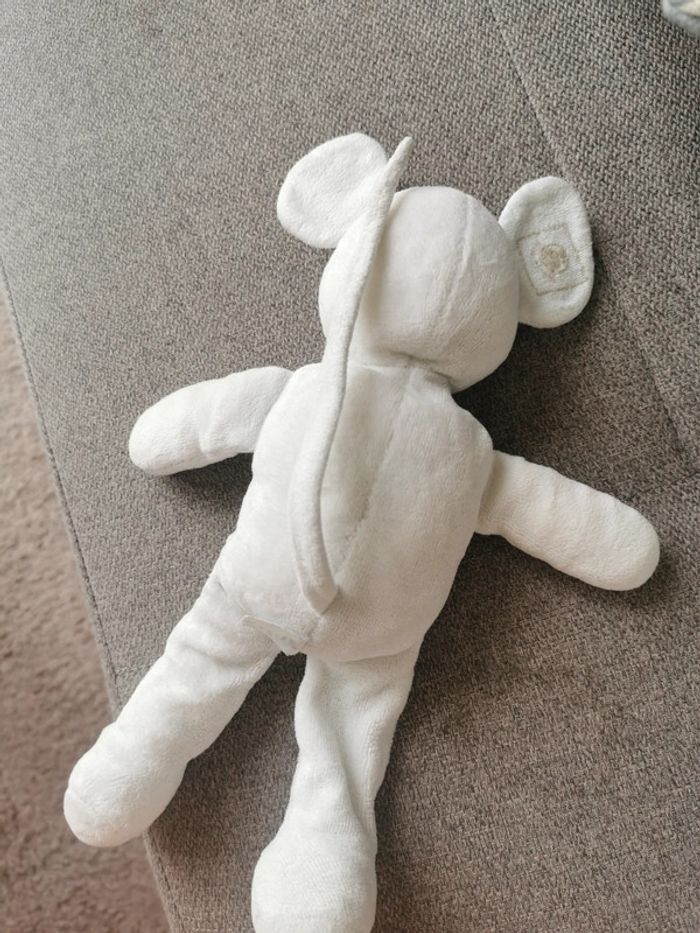Doudou souris blanche Petit Bateau - photo numéro 5