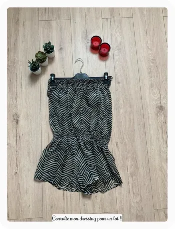 Combi short transparente sortie de plage