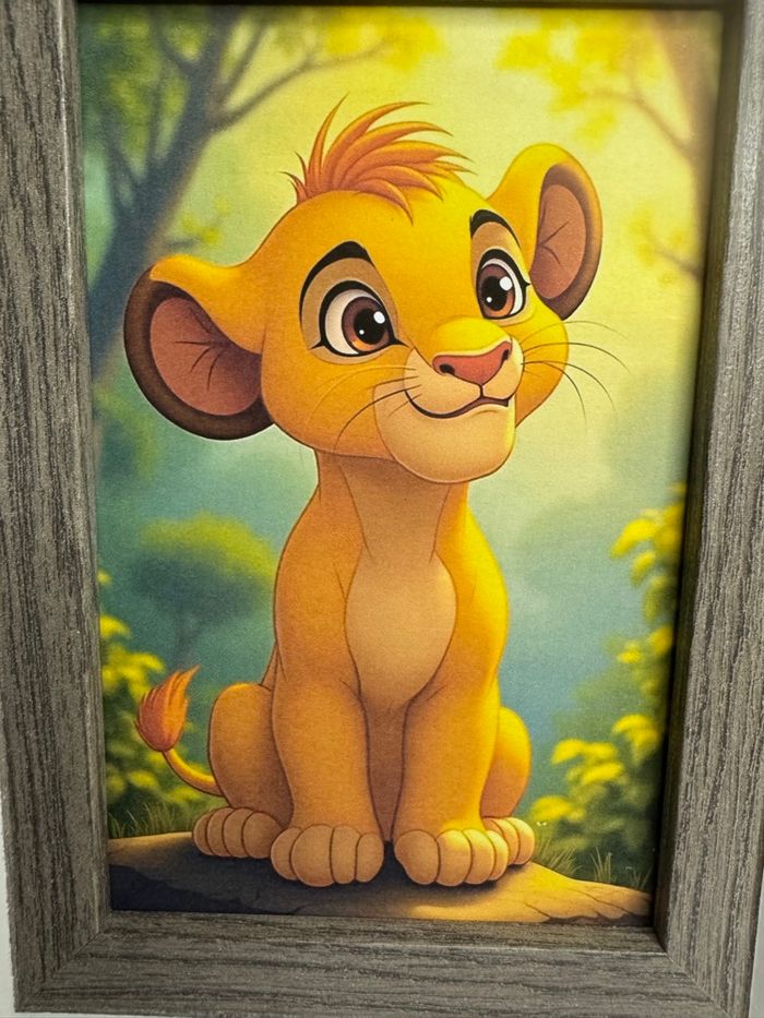 Affiche roi lion - photo numéro 2