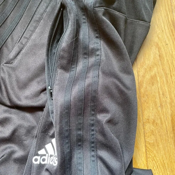 Jogging survêtement adidas noir climalite - taille S - photo numéro 4