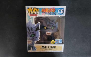 Figurine Funko Pop Deluxe / Matatabi 1733 / Naruto Shippuden Glows In The Dark 2024 Fall Convention