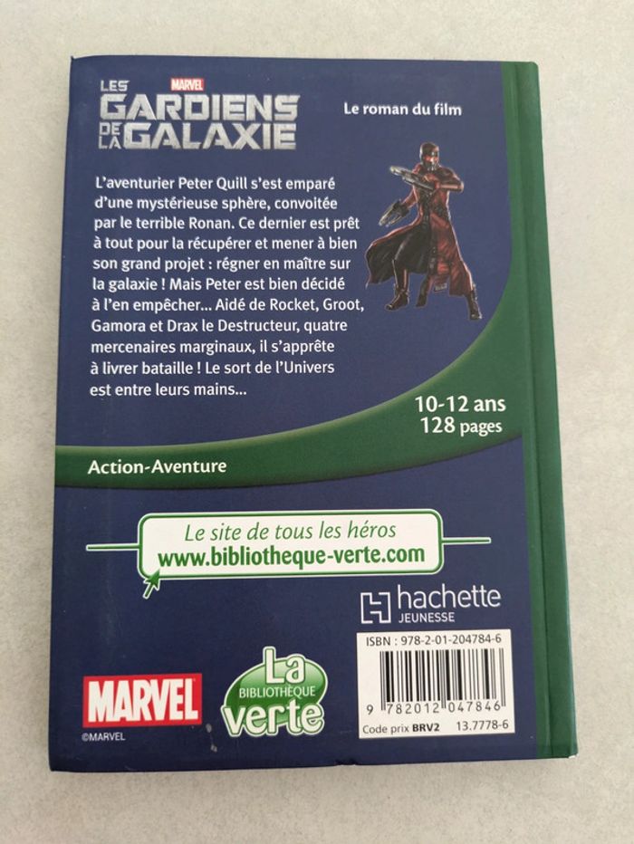 Livre Hachette Jeunesse Les gardiens de la galaxie - photo numéro 2