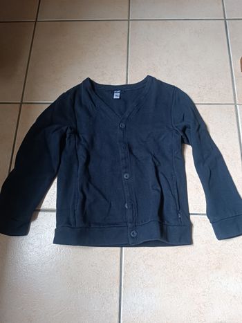 Gilet bleu Okaïdi 8 ans