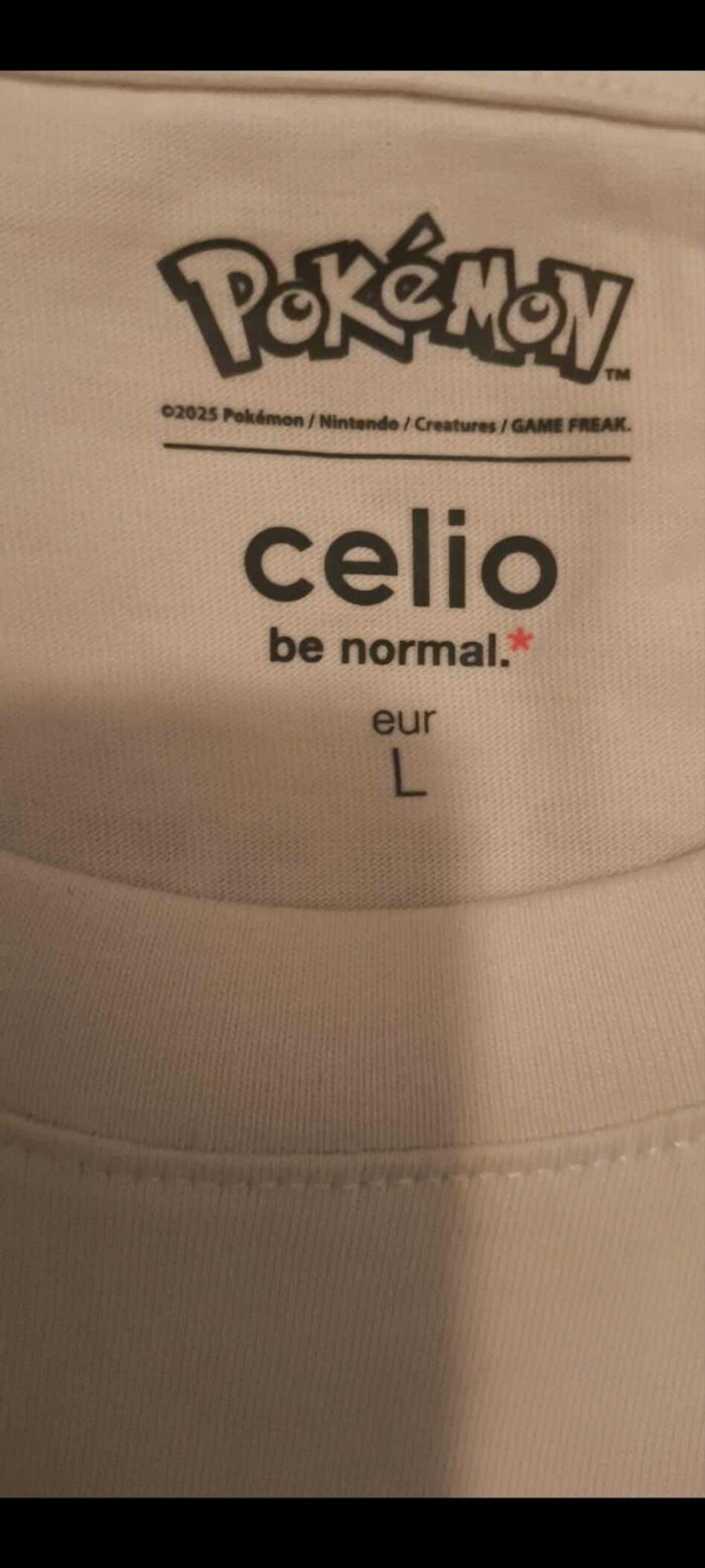 T-shirt Celio collection Pokémon starter eau L - photo numéro 3