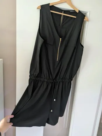Magnifique combishort noire Zanzea taille XXL