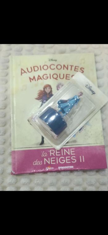 46ēme lumineux audioconte magique collection altaya deagostini livre et figurine disney audio conte