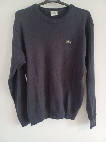 Pull Lacoste Sport homme bleu marine – taille 6 (XL) – vintage / bon état