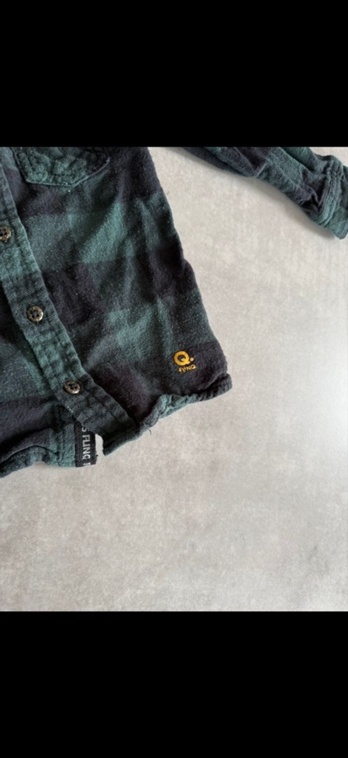 Chemise à carreaux Taille 24/36 mois - photo numéro 5