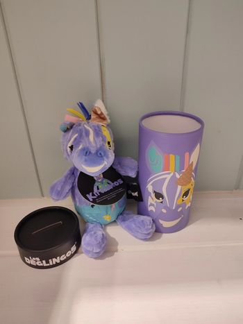Déglingos Peluche avec boîte cadeau Petit Simply Kiprokos le zèbre (2)