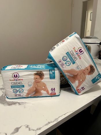 2 paquets de couche T4+