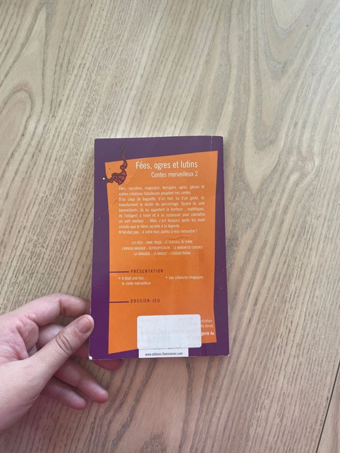 Livre fées, ogres et lutin - photo numéro 2