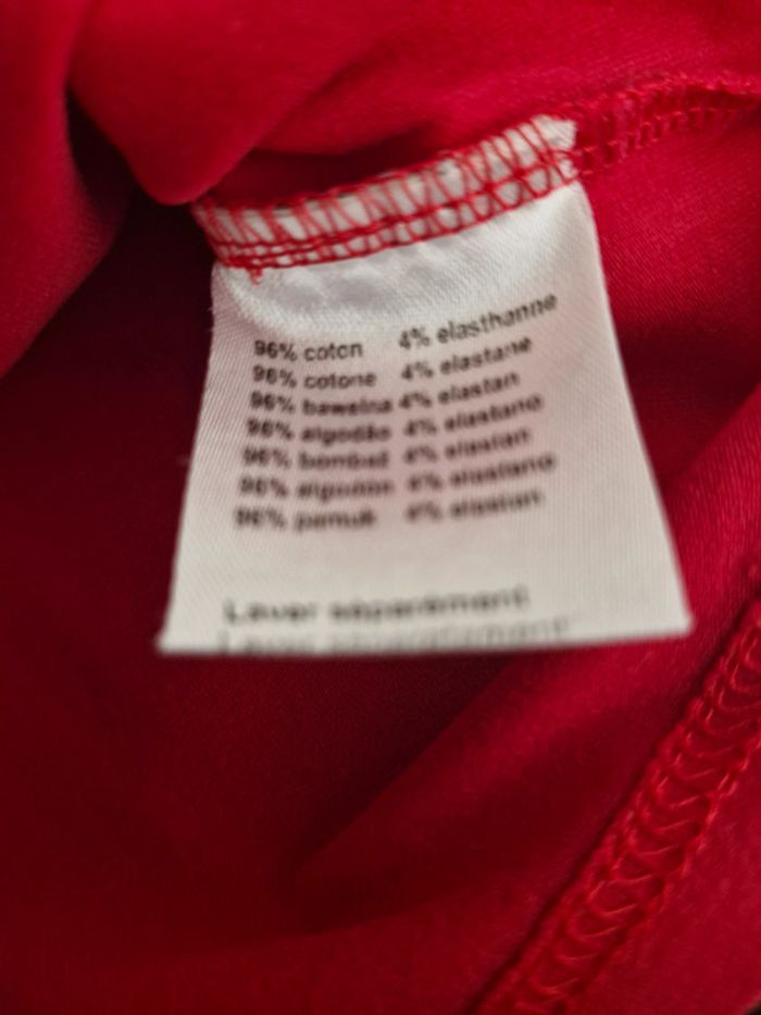 🎯 T-shirt manches longues bébé - Tissaia - Taille 9 mois - Coton/Elasthanne - photo numéro 5