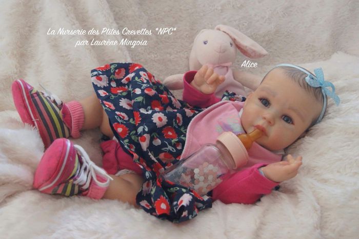 Alice poupée bébé Reborn authentique 💖 - photo numéro 5