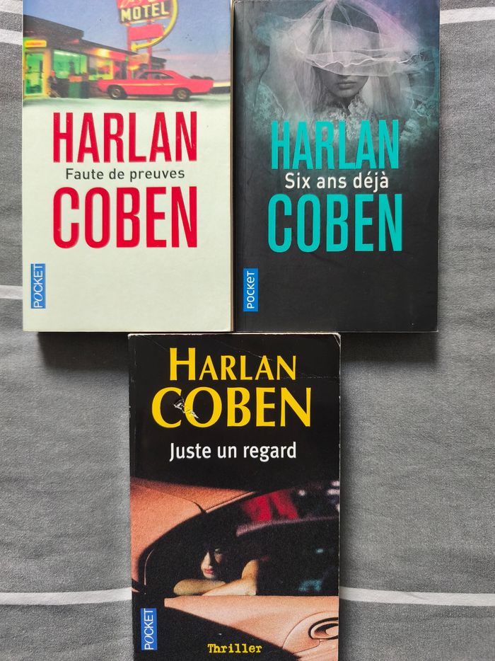 Lot de 3 Romans Harlan Coben