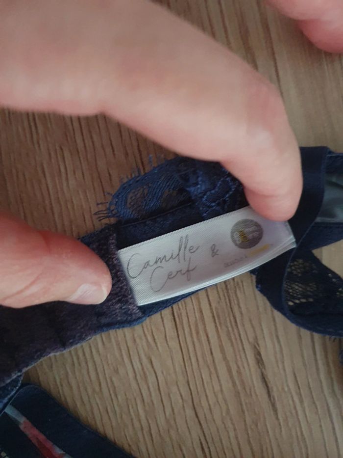 Soutien-gorge Pomm'poire Camille Cerf 85B - photo numéro 3