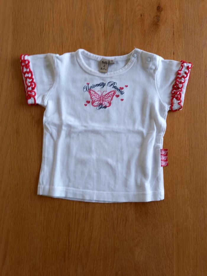 Lot de 5 T-shirt été 12 mois - photo numéro 8