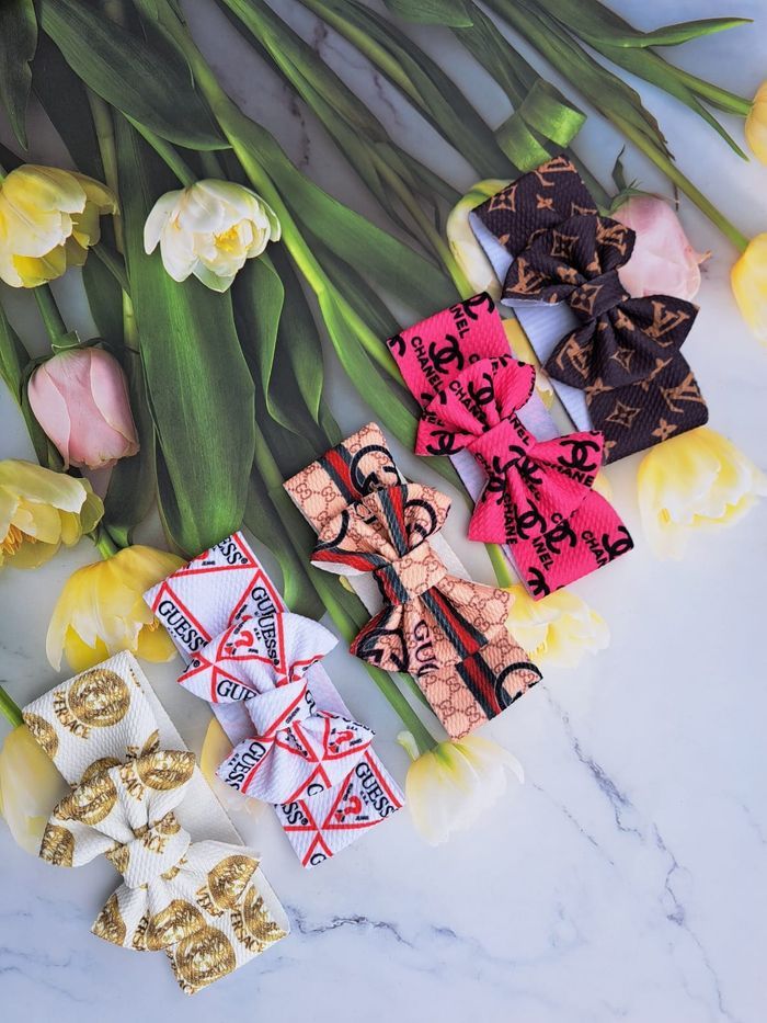 Lot des 5 bandeaux fille 0-3 mois