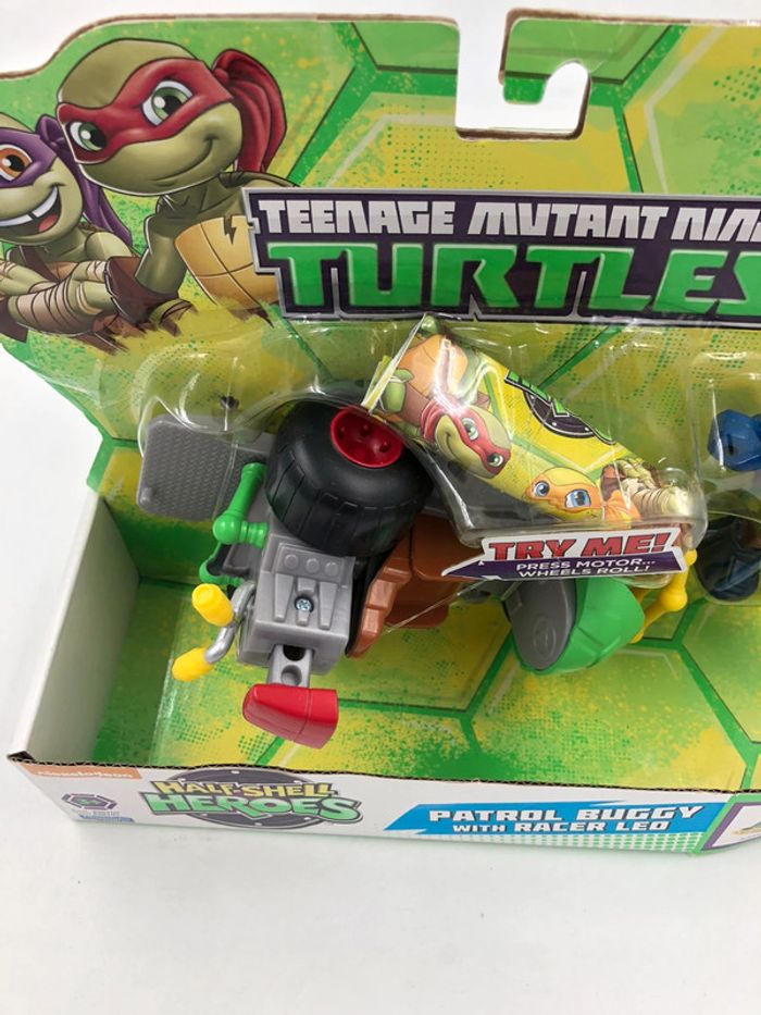 Véhicule Tortue Ninja Patrol Buggy + figurine Playmates Toys neuf - photo numéro 5