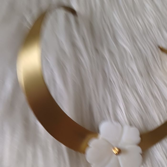 Collier janc fantaisie