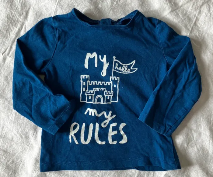 Lot de 5 t-shirt manches longues - photo numéro 2