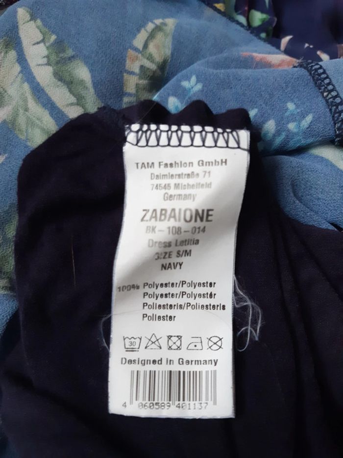 Robe longue motif fleur Zabaione S/M - photo numéro 7