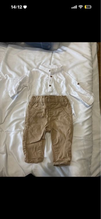 Ensemble chemise pantalon