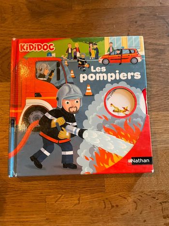 Livre Kididoc Les pompiers 🚒