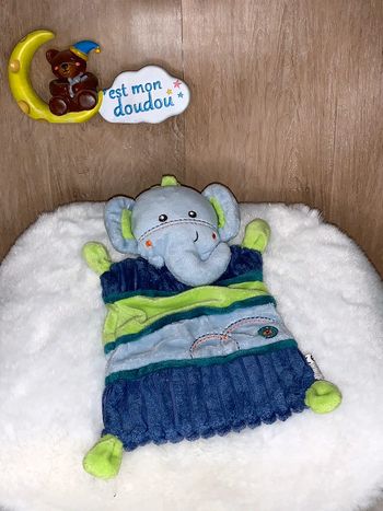 NIC283 doudou éléphant 🐘 nicotoy
