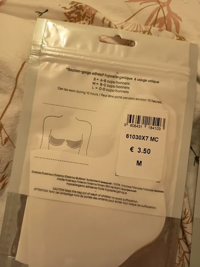 Soutien gorge adhésif lot de 2 - photo numéro 2