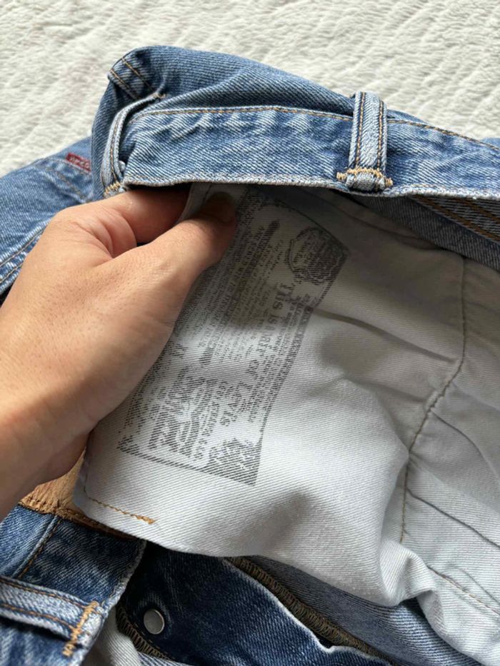 Jean Levi’s 501 bleu homme coupe relaxed droite ample taille W38 48 XL - photo numéro 11