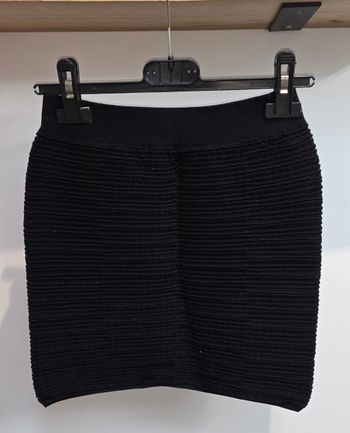 Mini-jupe noir extensible #orcelly XS