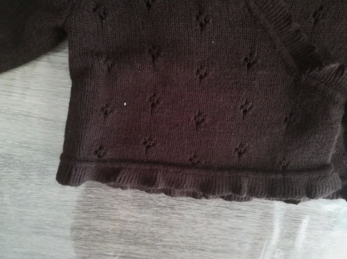 Gilet Obaïbi 6 mois fille - photo numéro 3