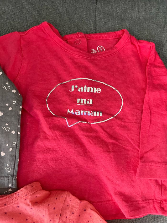 T-shirts ML 3 mois - photo numéro 2