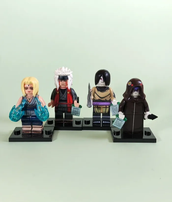 Naruto 1ere génération - lot de 12 mini figurines au format Lego - photo numéro 2