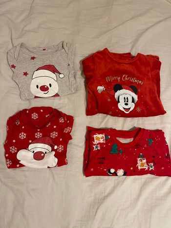 Lot vêtement Noël 12-18 mois