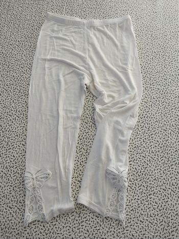 Legging blanc femme